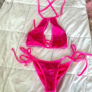 2 piece custom rave set